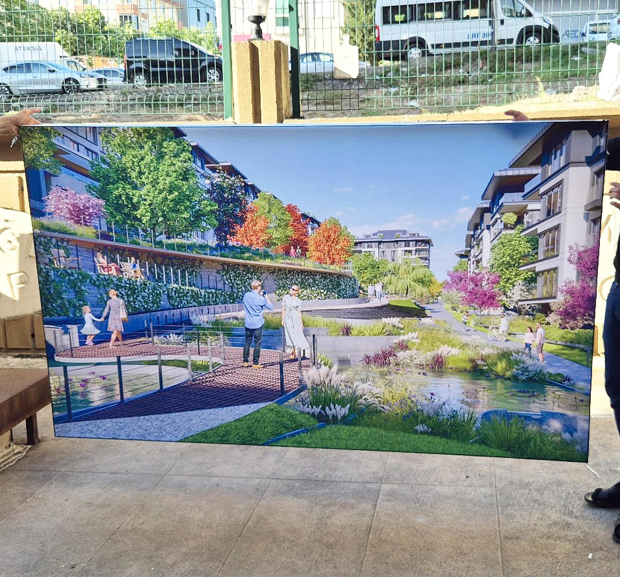 70x110 cm Lightbox Işıklı Kumaş Tabela