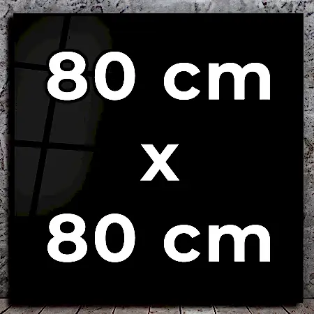 Kare 80x80 cm Cam Tablo resmi 48876