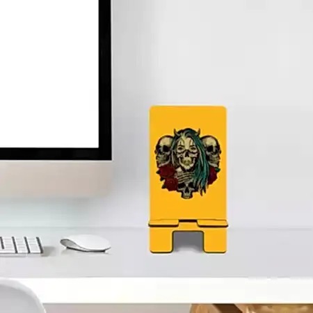 UV Baskılı MDF Telefon Standı - Şık ve Dayanıklı Tasarım resmi 505